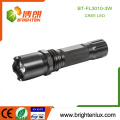 Factory Bulk Sale Aluminum 3*AAA Dry Battery Operated Powerful led light torch